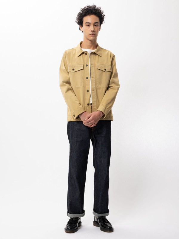 Colin Utility Overshirt Oat - 2