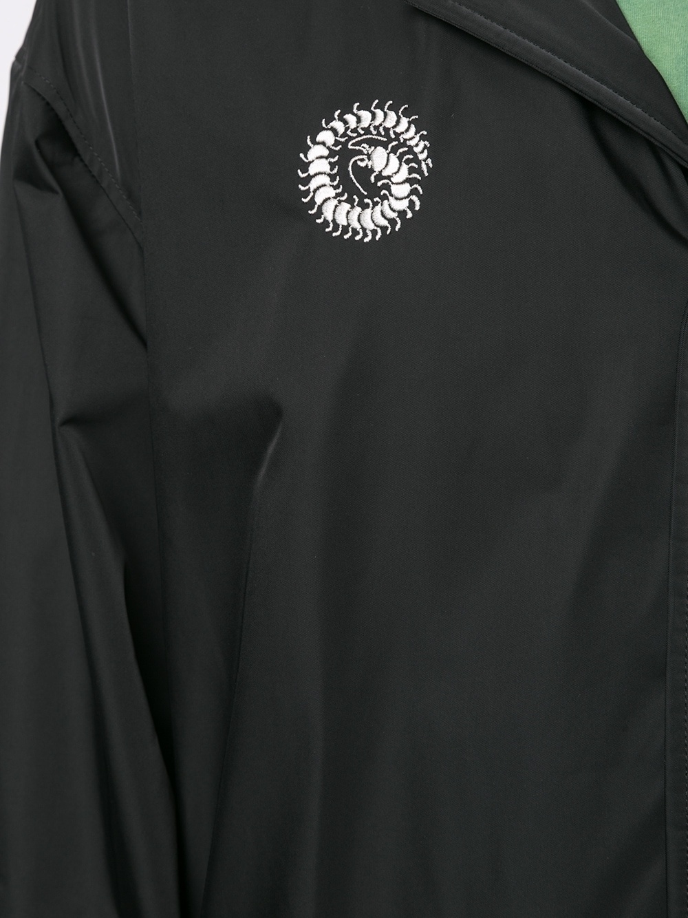 graphic-print hooded parka - 5