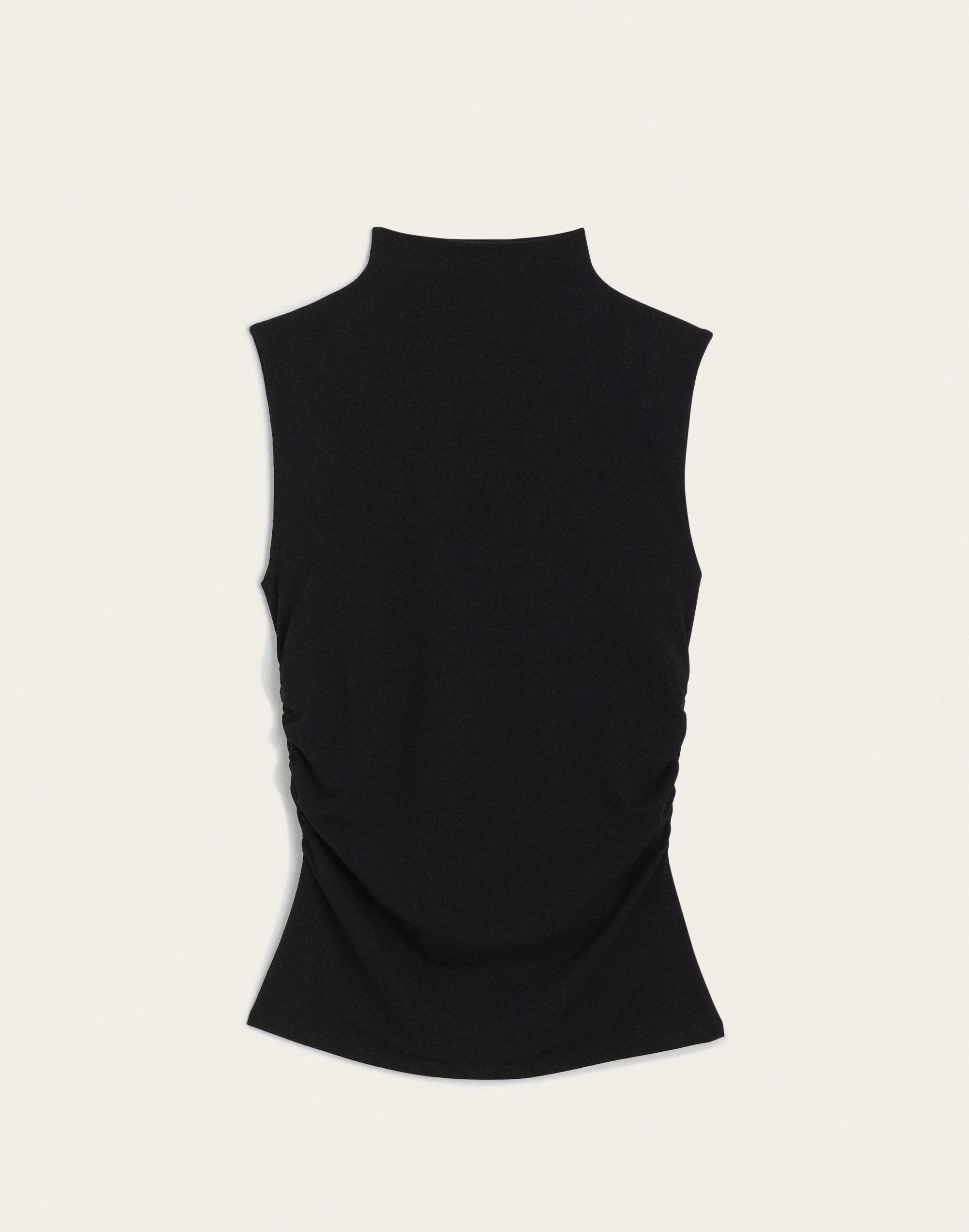 Ruched Mockneck Tank - 1