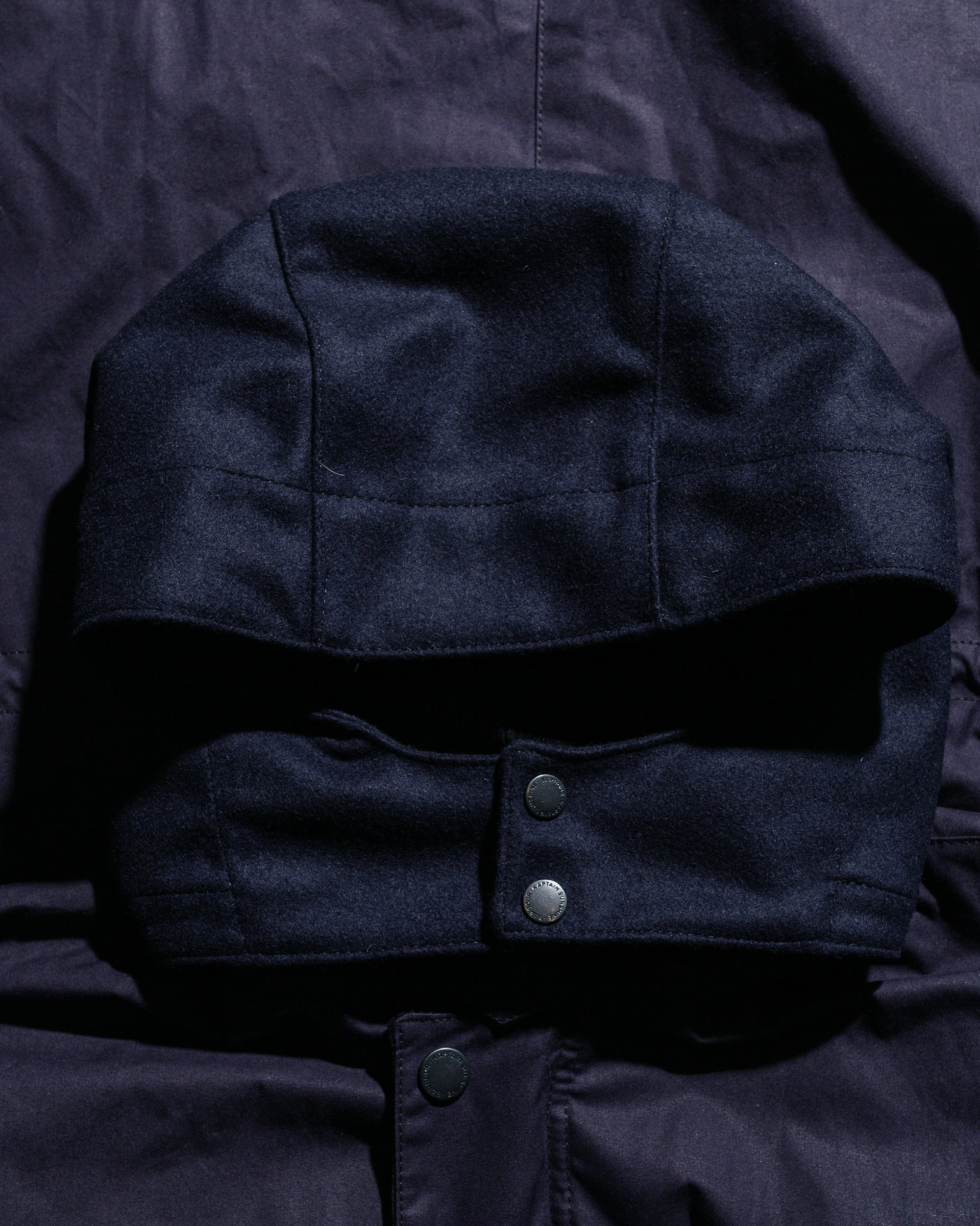 KAPTAIN SUNSHINE Bedale Casual Field Coat Dark Indigo - 6