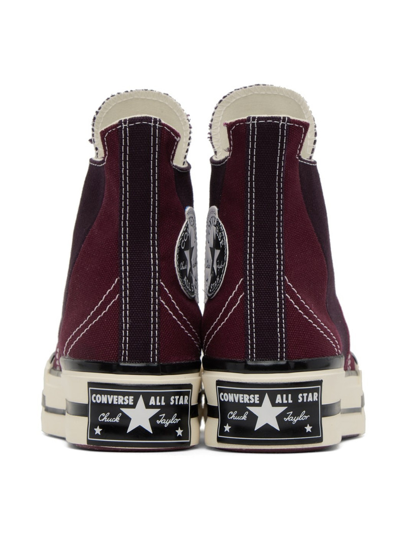 Burgundy Chuck 70 Plus Sneakers 2