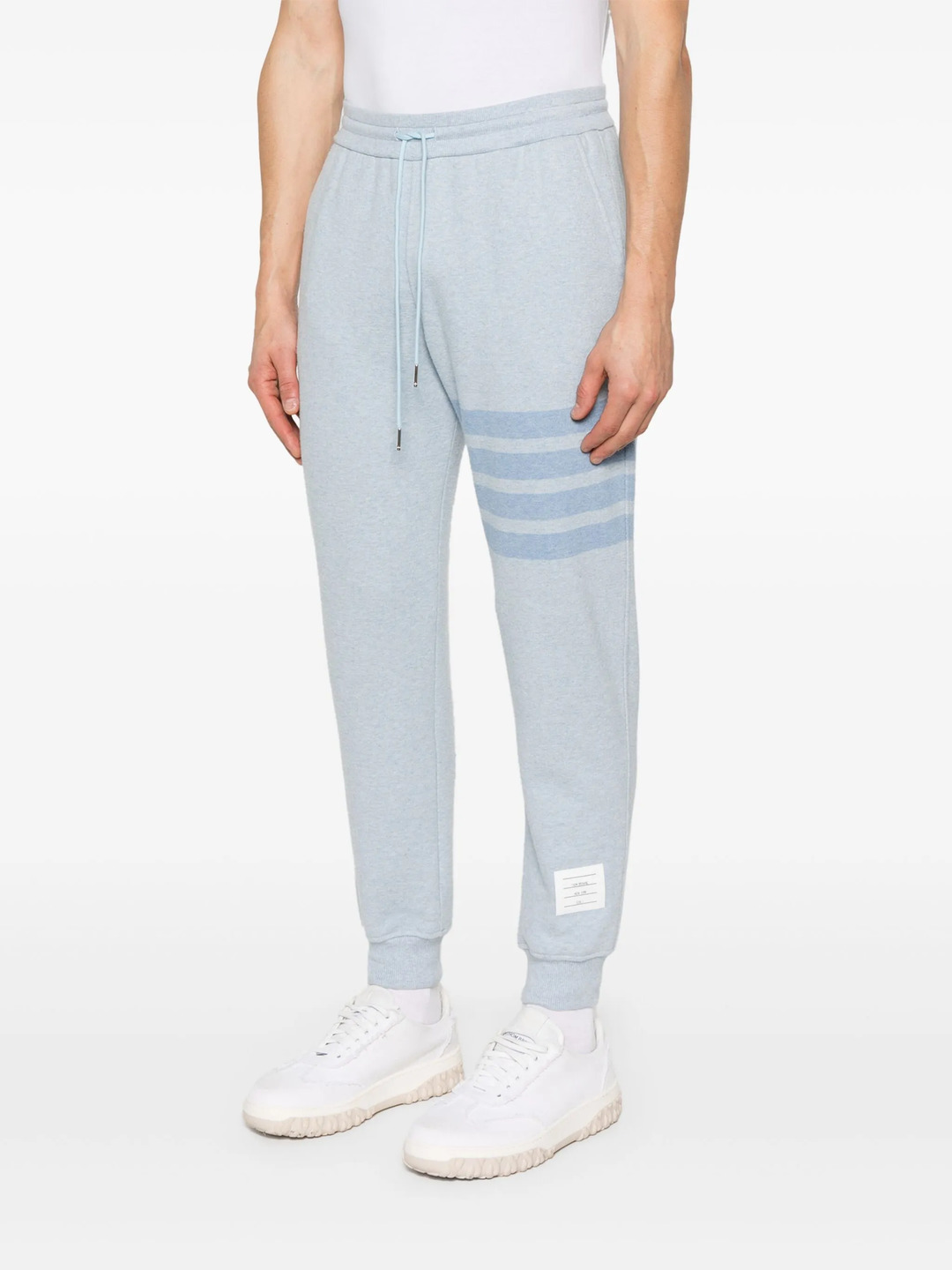 Melange Brushed Loopback 4-Bar Sweatpants Men - 3