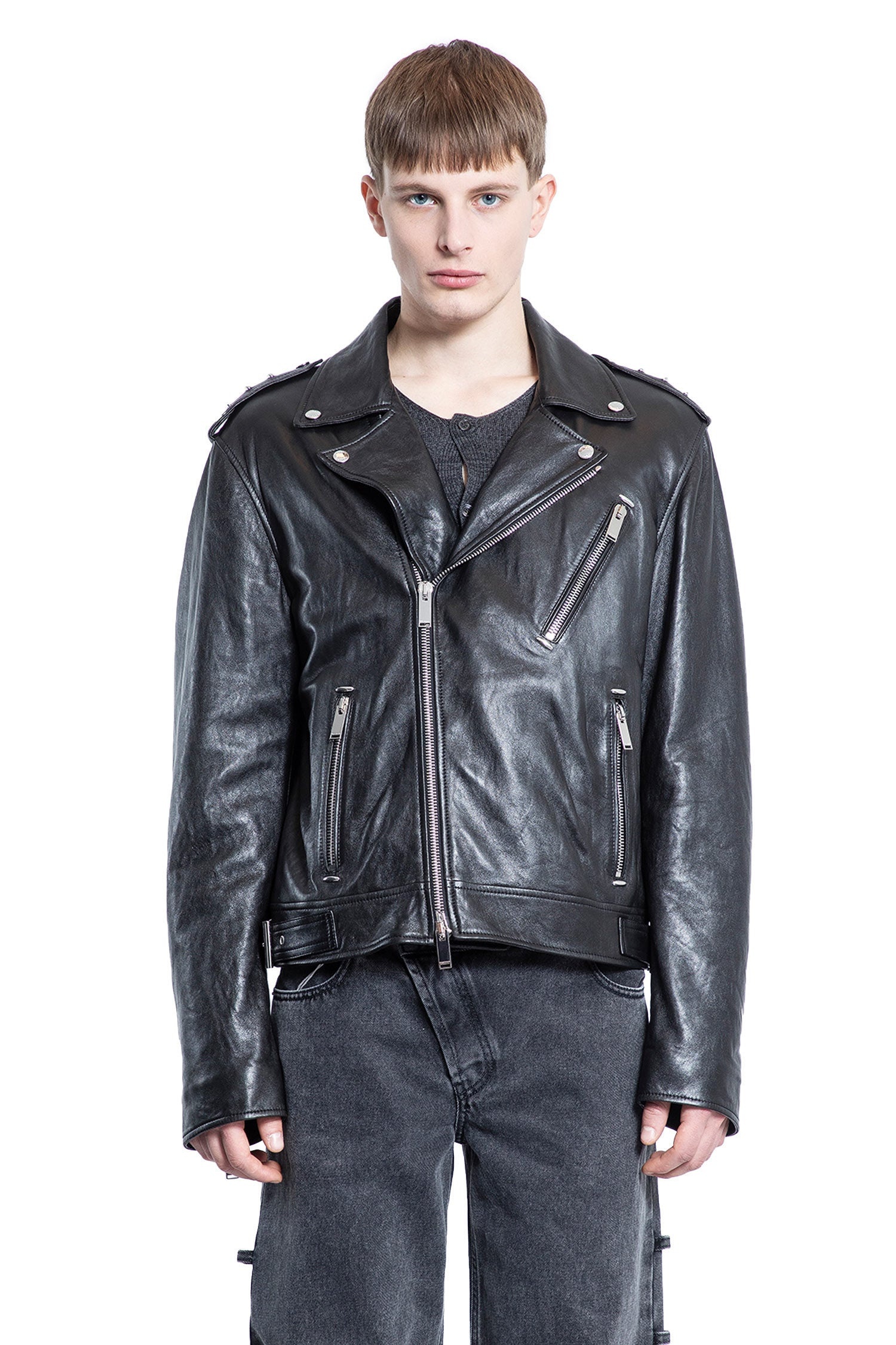 Piercing-Leather-Jacket - 1
