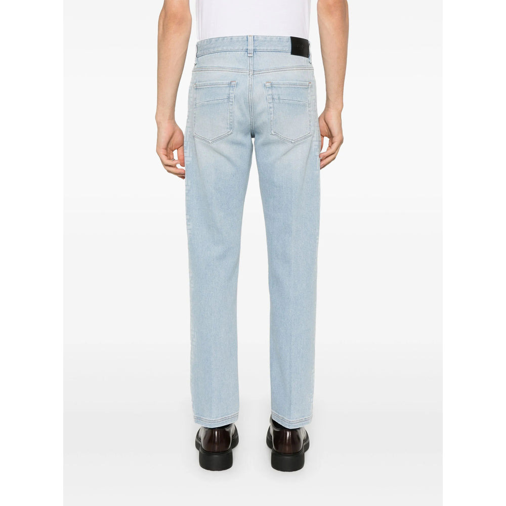 Fendi Blue Denim - Tapered Jeans Men - 3