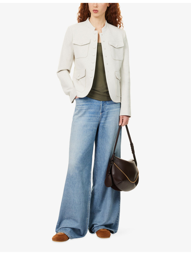 rag & bone Mercer Stand-Collar Stretch-Cotton Jacket outlook