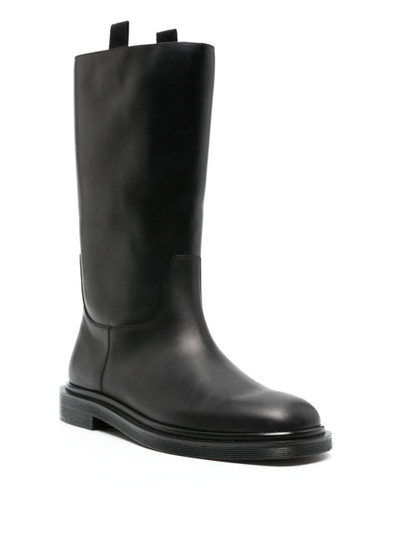 The Row Ranger leather boots outlook