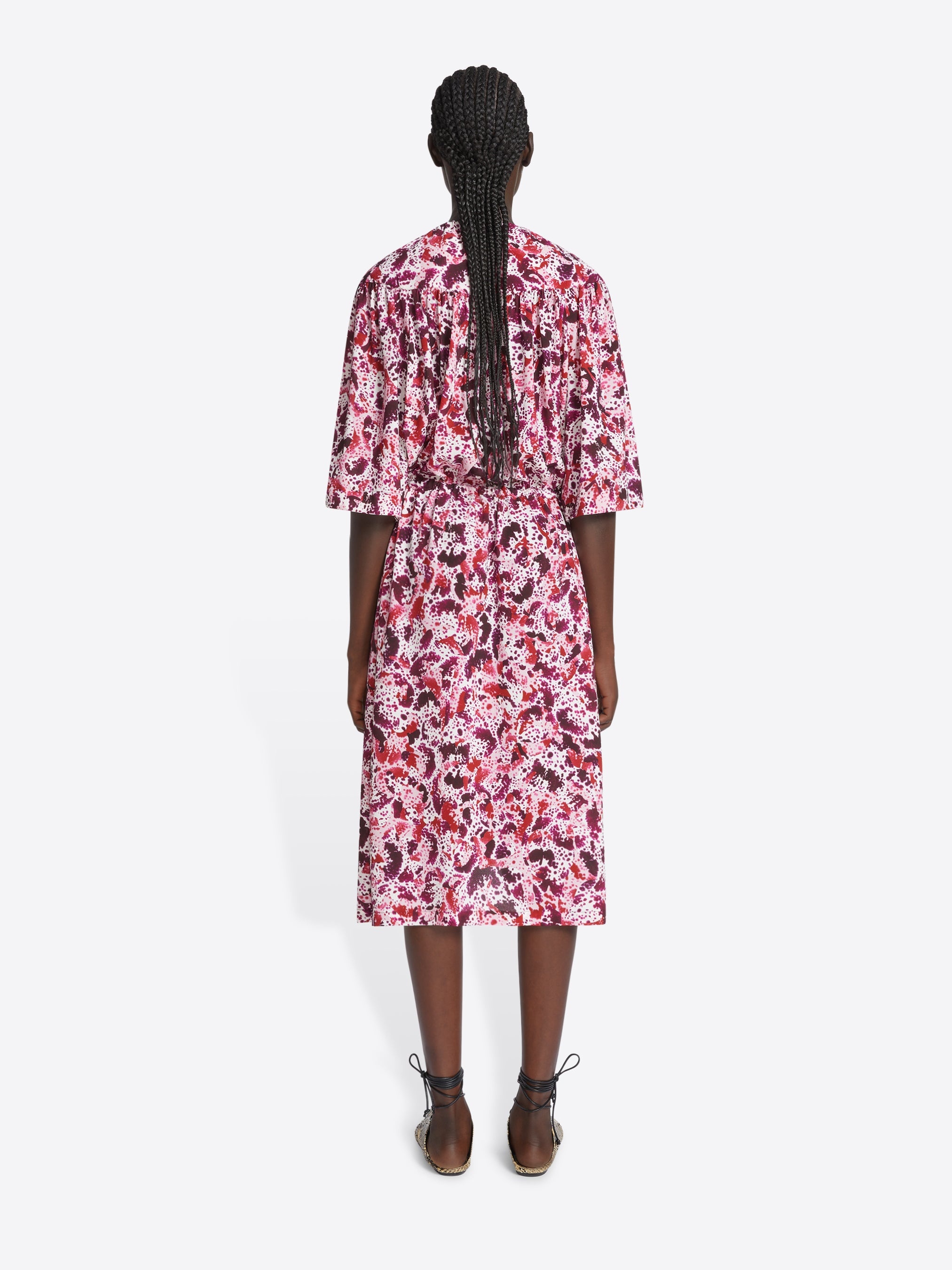 PRINTED DRESS - 4
