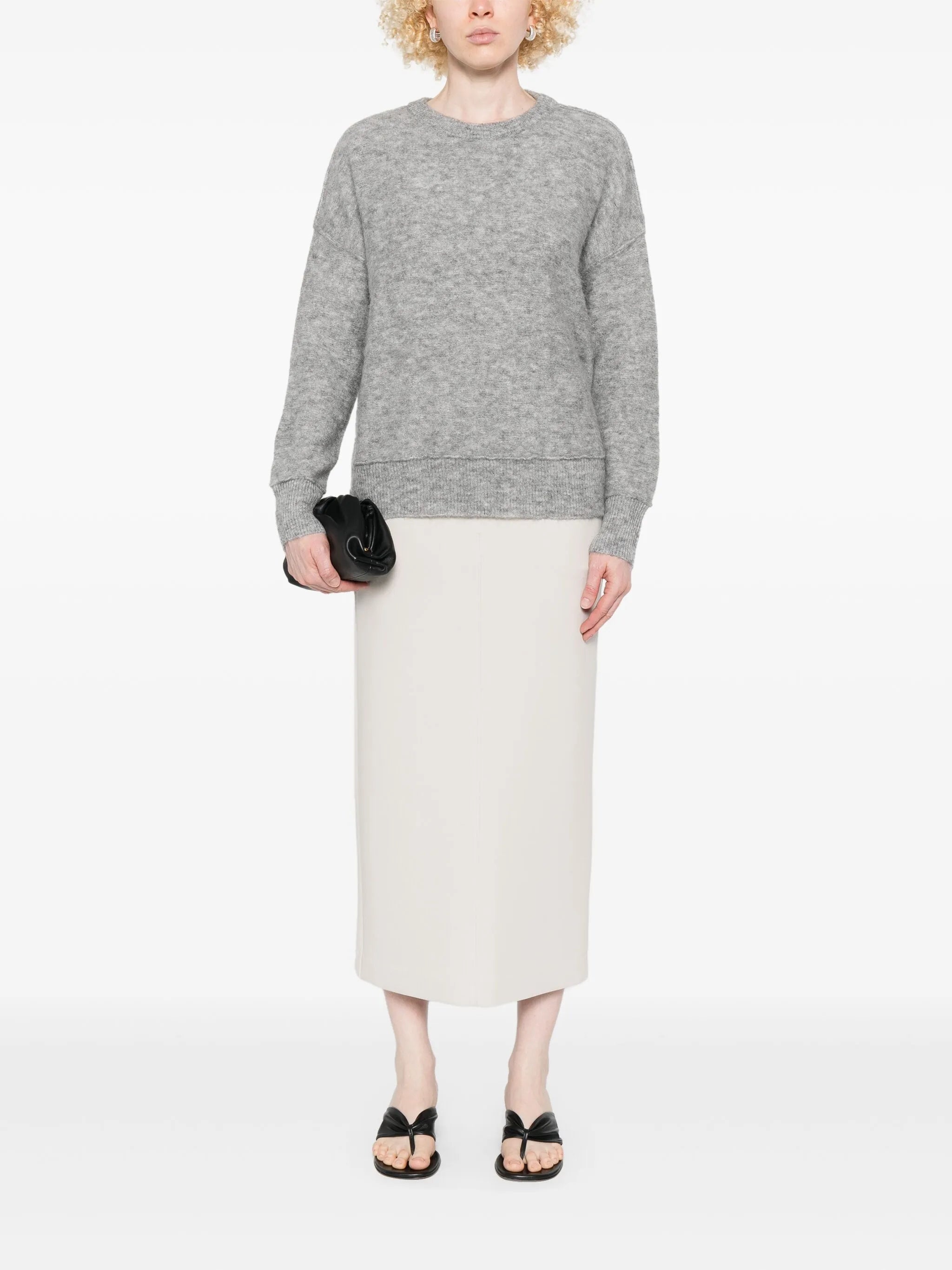 By Malene Birger Wool-mohair Blend Sweater - 4