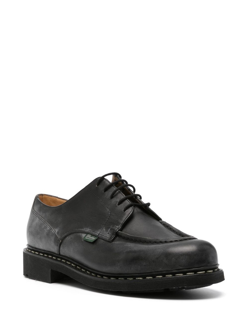 Paraboot leather derby shoes outlook