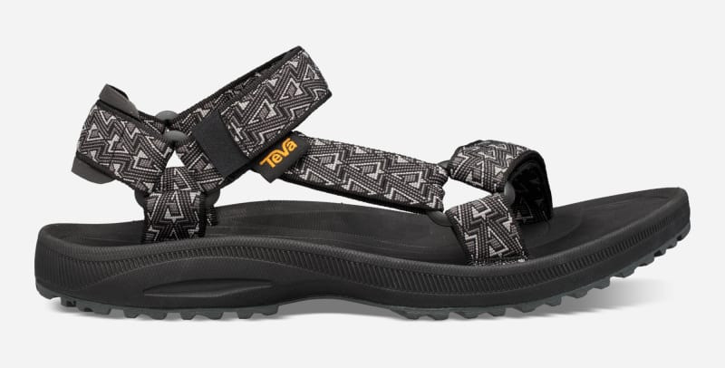 Men's Winsted Hiking Sandal in Bamboo Black 1