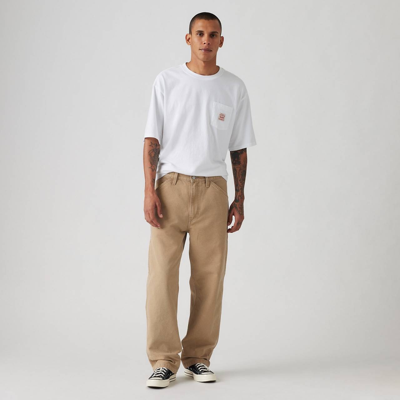 568™ LOOSE STRAIGHT CARPENTER MEN'S JEANS - 2