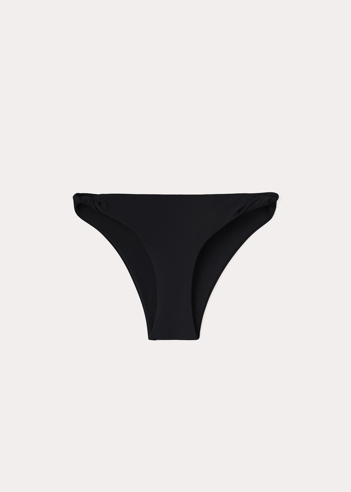Twist-side bikini bottoms black - 1