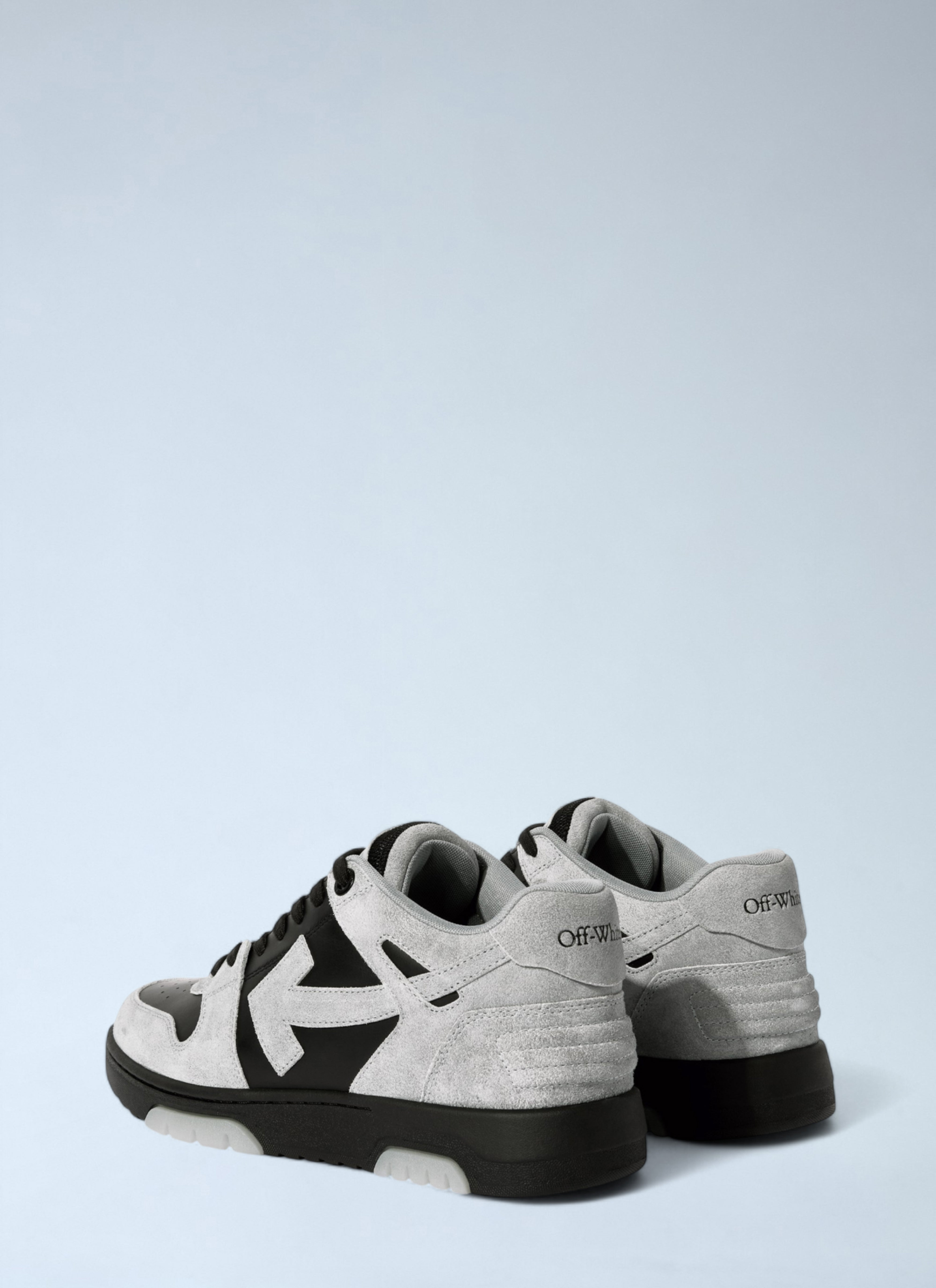 Off White Men Out Of Office Suede Sneakers - 2
