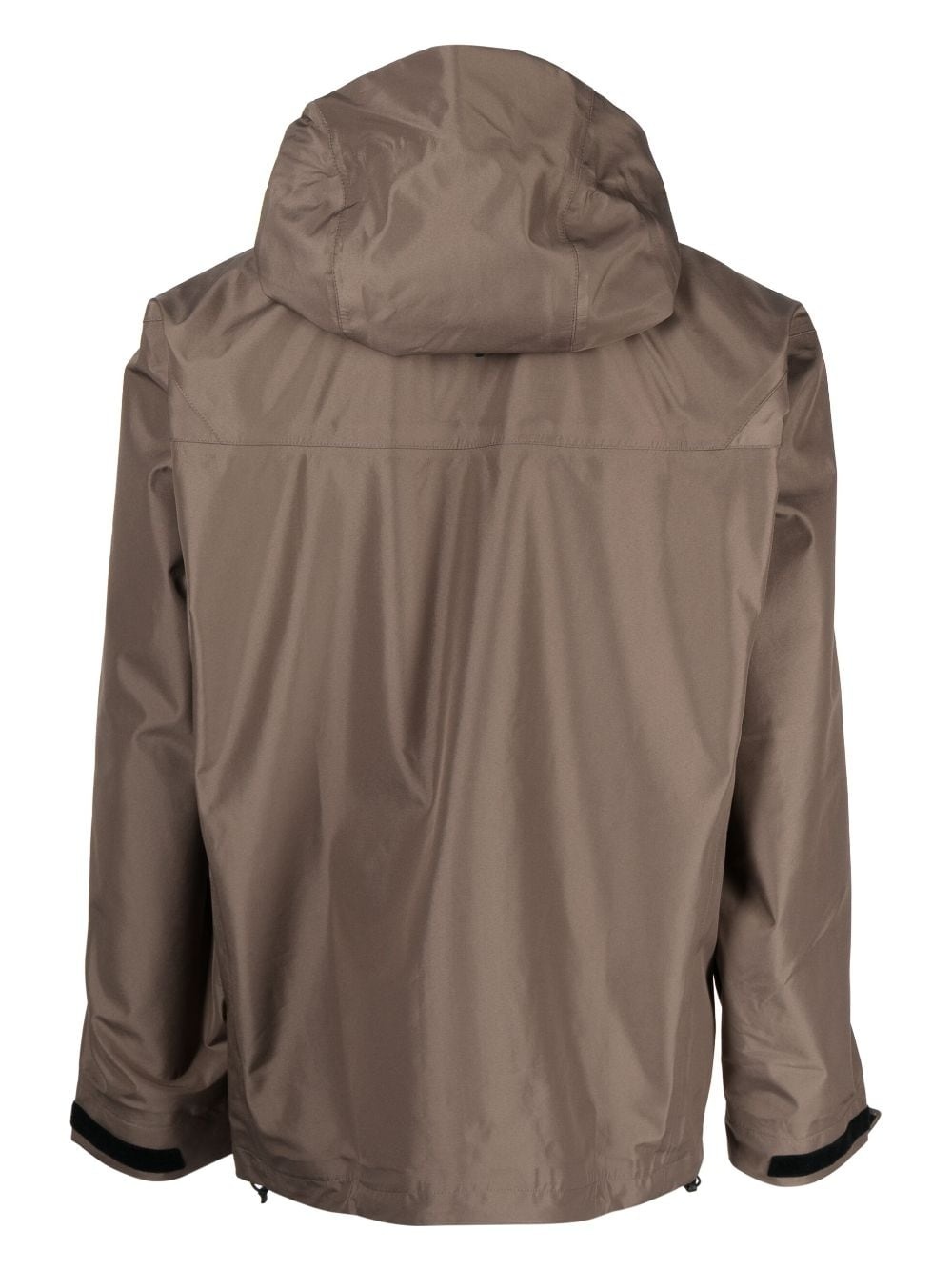 SLOUCHY-HOOD LONG-SLEEVE JACKET - 2