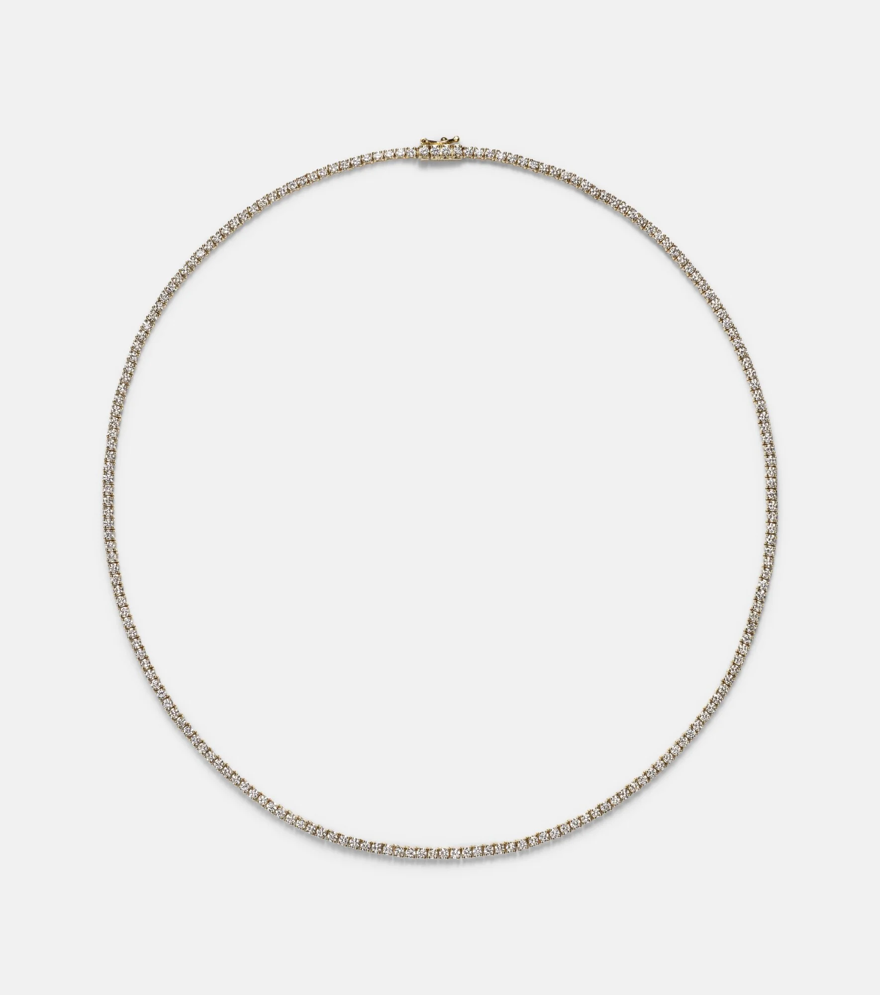 Hepburn 18kt gold choker with diamonds - 1