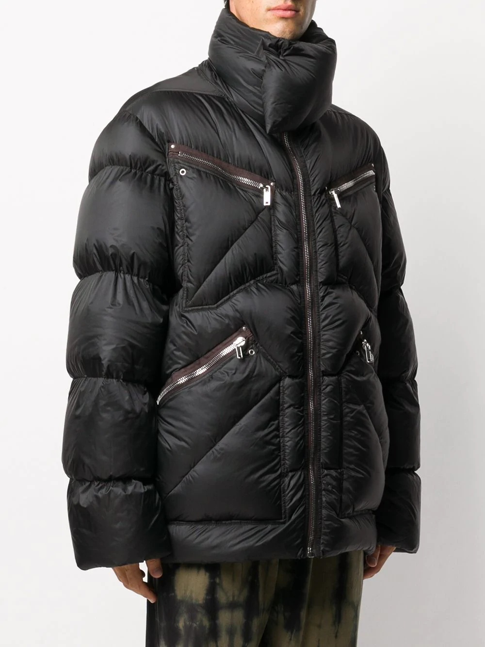 zipped padded jacket - 3