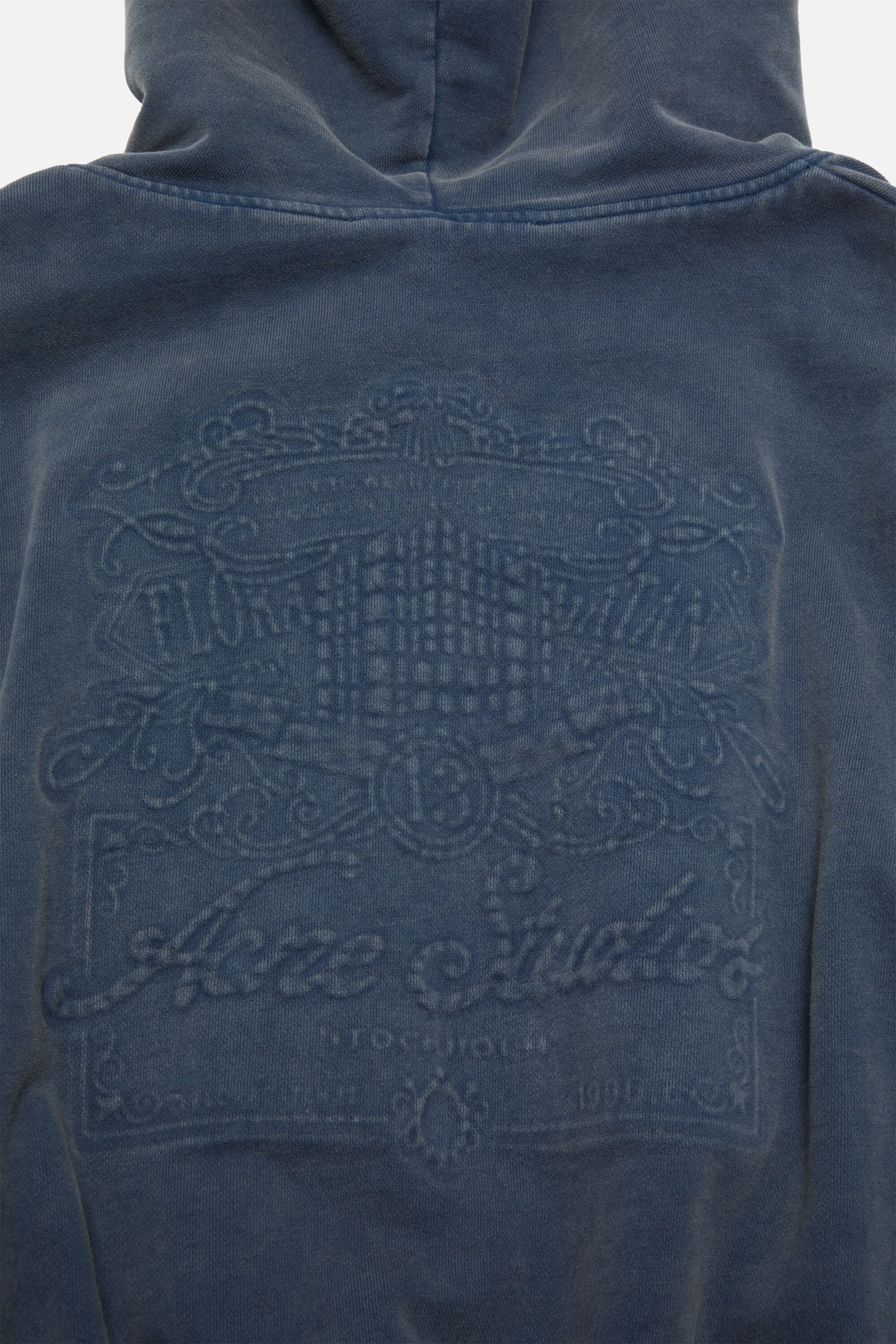 Hooded zipper sweater - Navy blue - 4