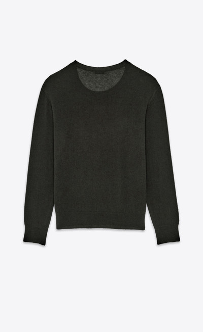 SAINT LAURENT sweater in cashmere and silk outlook