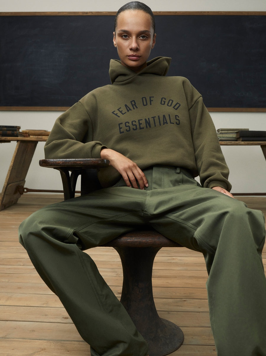 Textured Nylon 5-Pocket Pant - 3