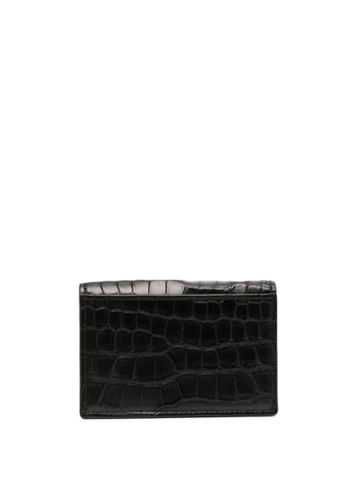 Bottega Veneta textured foldover wallet outlook