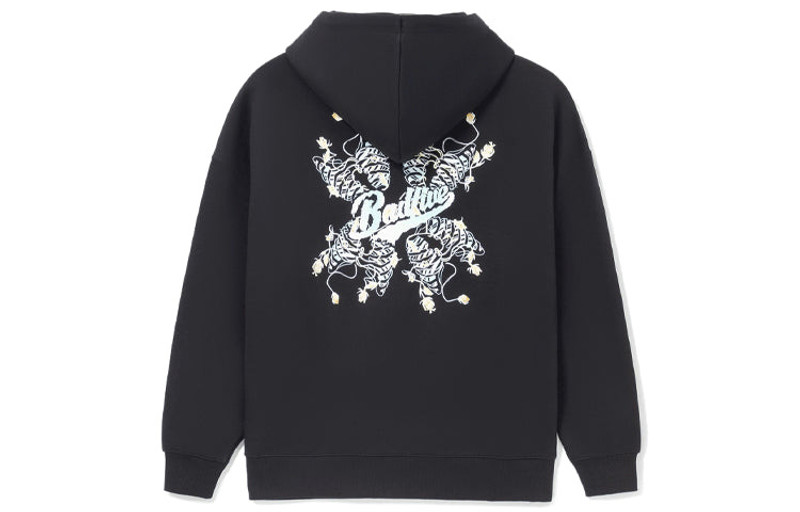 Li-Ning Li-Ning BADFIVE Limited Series Loose Pullover Hoodie 'Black' AWDS131-4 outlook