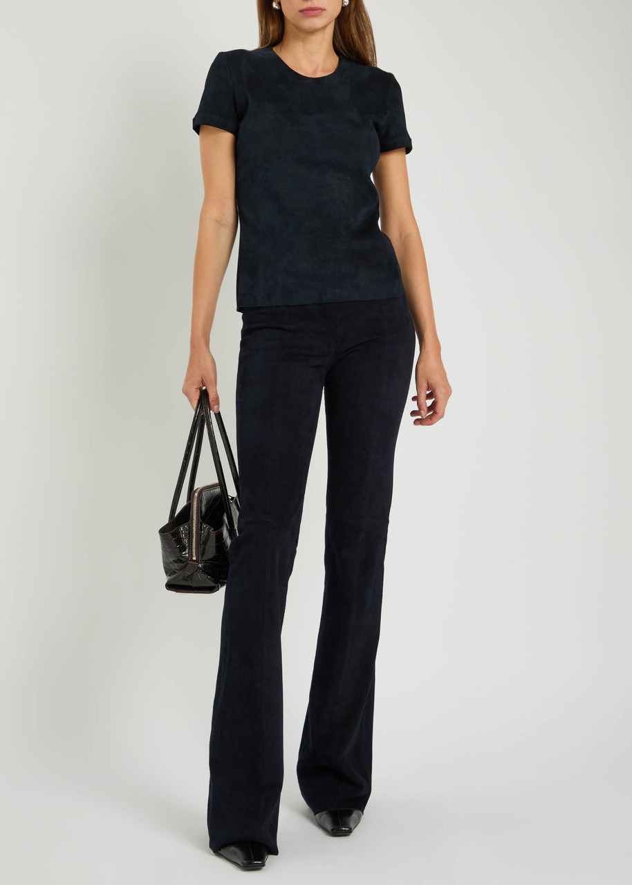 Stouls Gégé Stretch-suede Trousers - 4