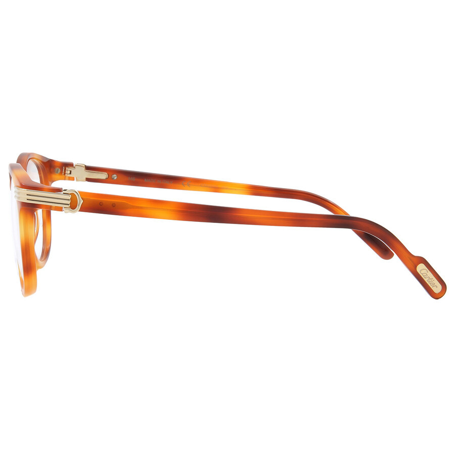 Cartier Demo Square Men's Eyeglasses CT0221O 003 50 - 3