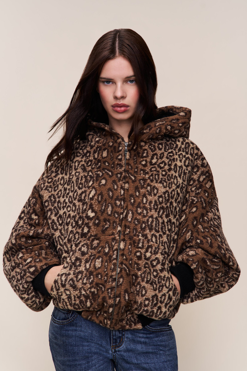 GUIZIO CHARLI HOODED QUILTED LINED JACKET outlook