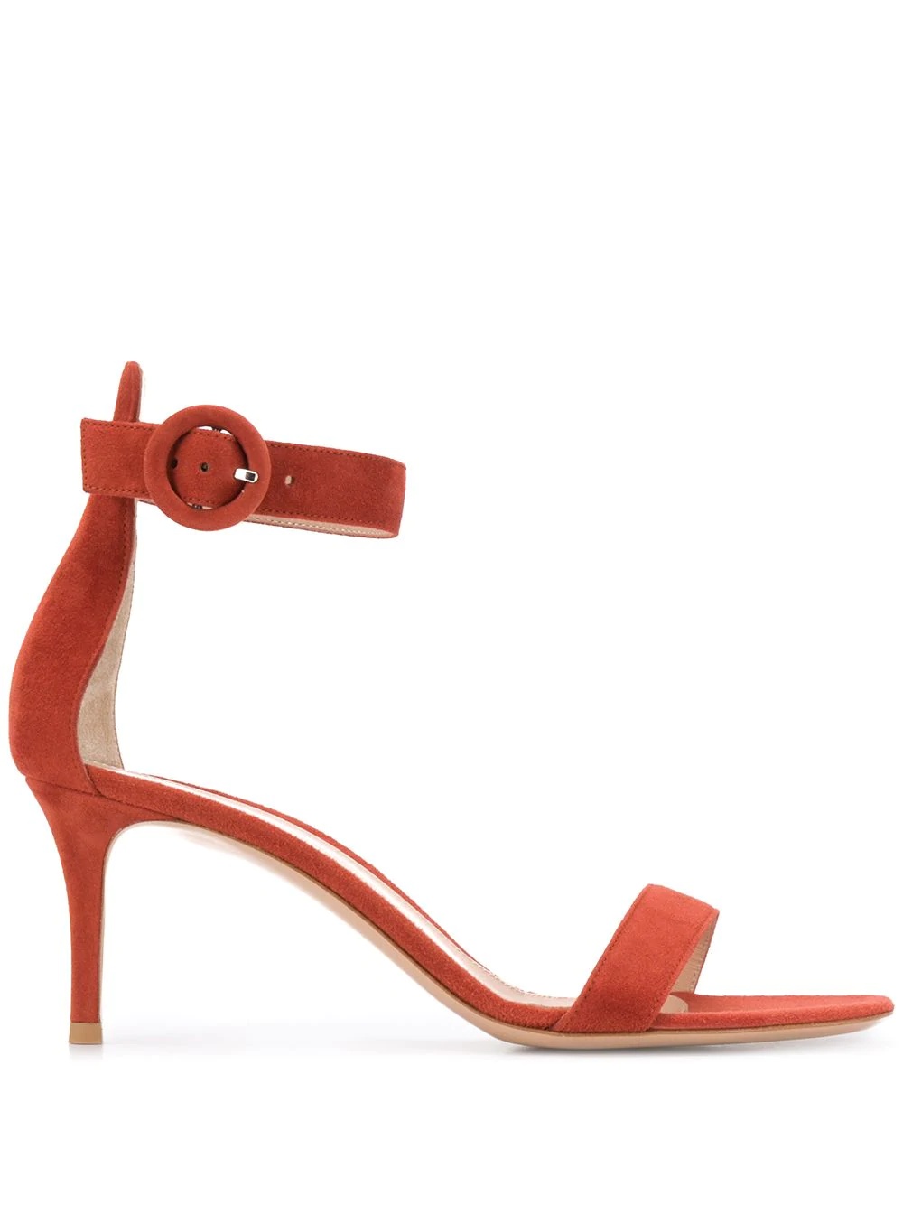 80mm circle buckle sandals - 1