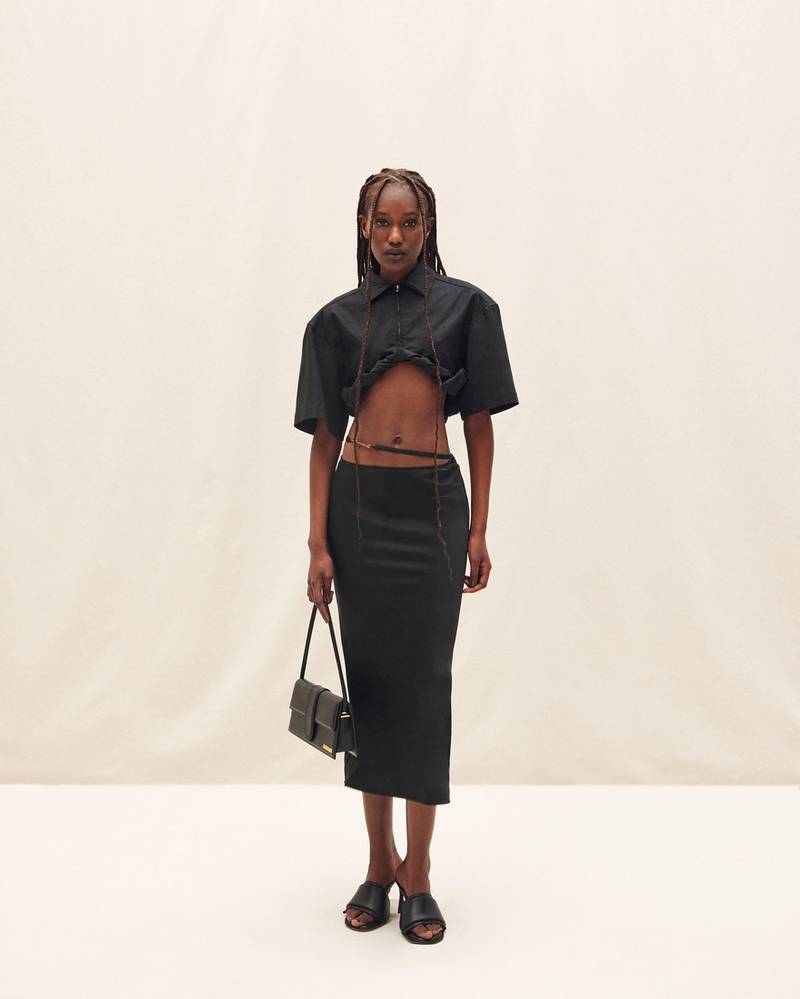JACQUEMUS La jupe Notte outlook