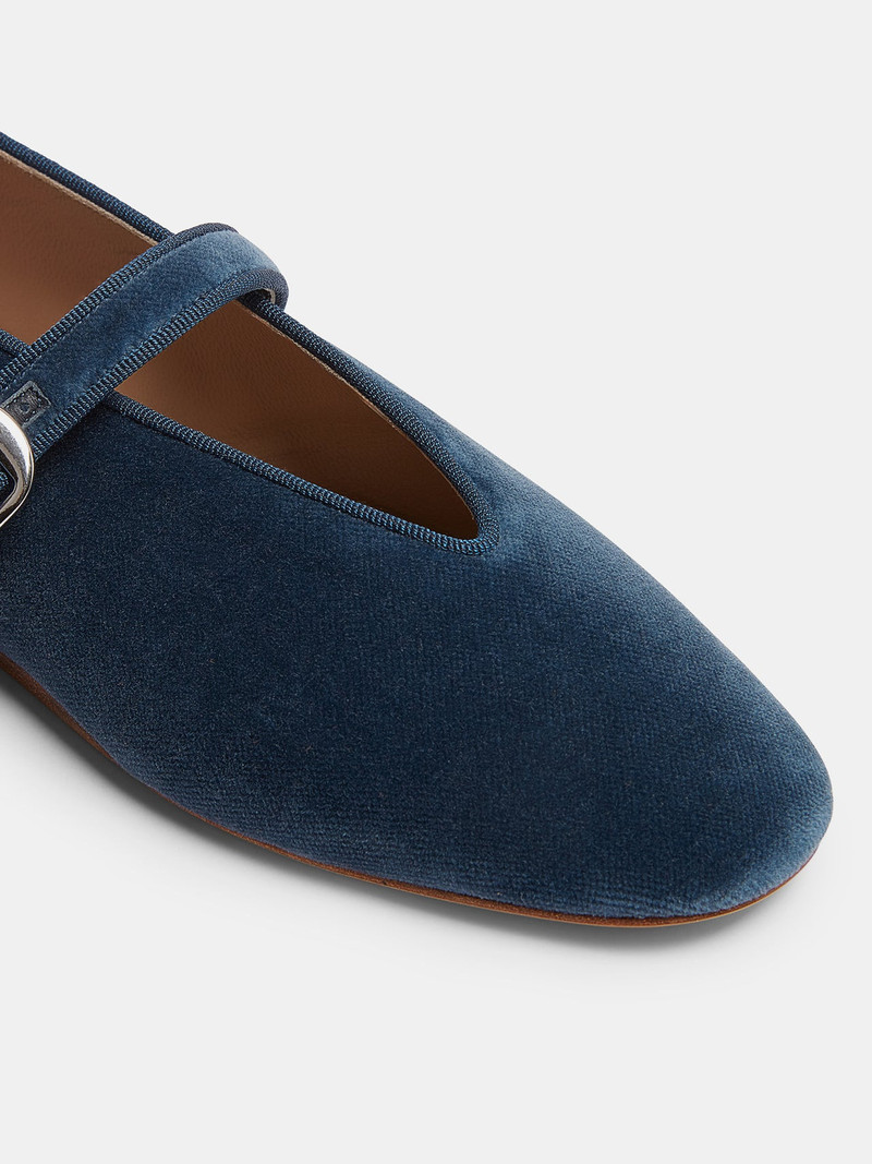 Stella Slipper / Blue Jeans Velvet 4