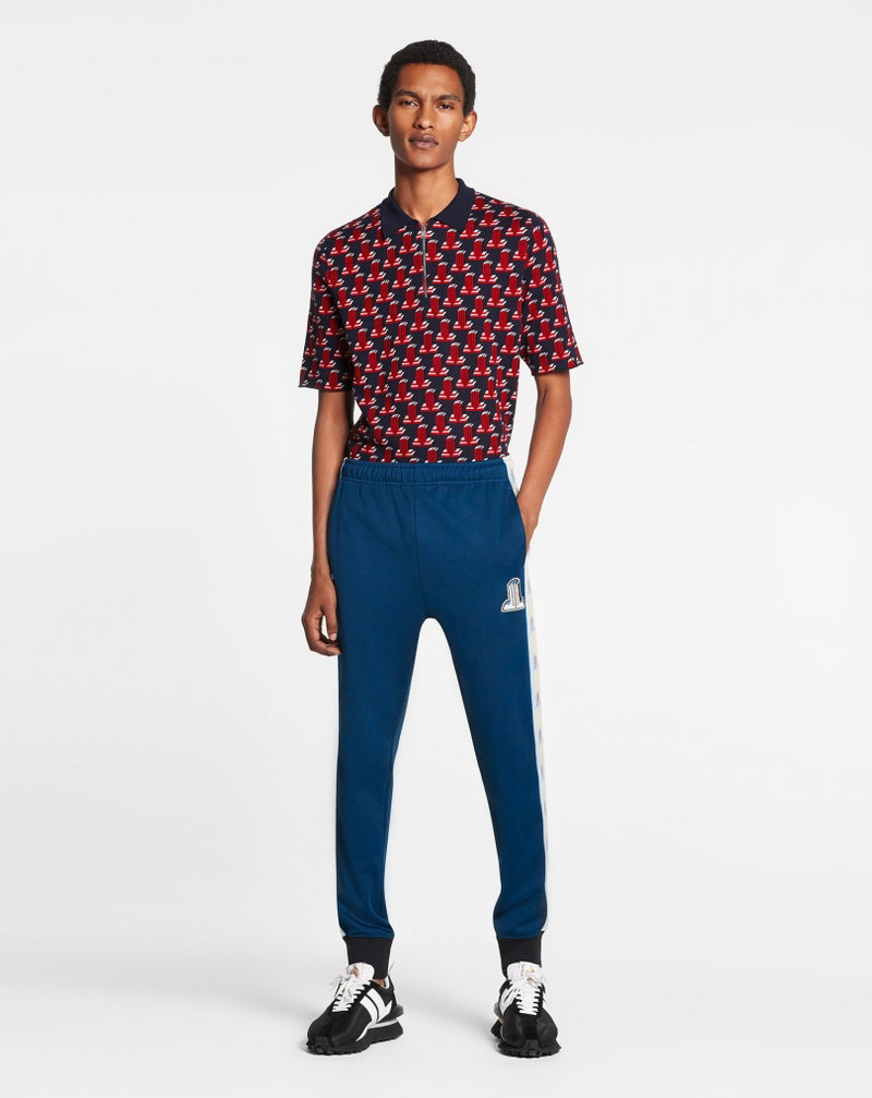 Lanvin JACQUARD KNIT POLO outlook