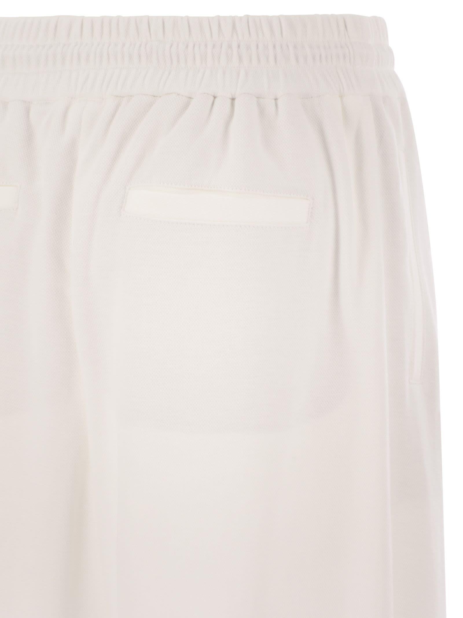 Brunello Cucinelli Women Track Trousers In Couture Interlock - 4