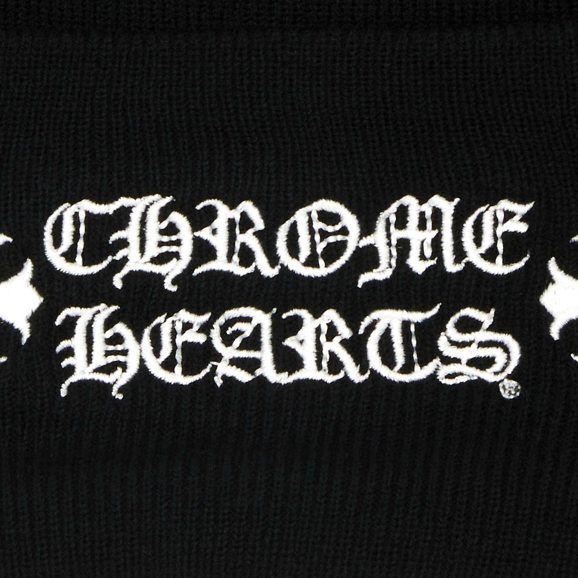 Chrome Hearts Chrome Hearts Logo Beanie 'Black' | REVERSIBLE