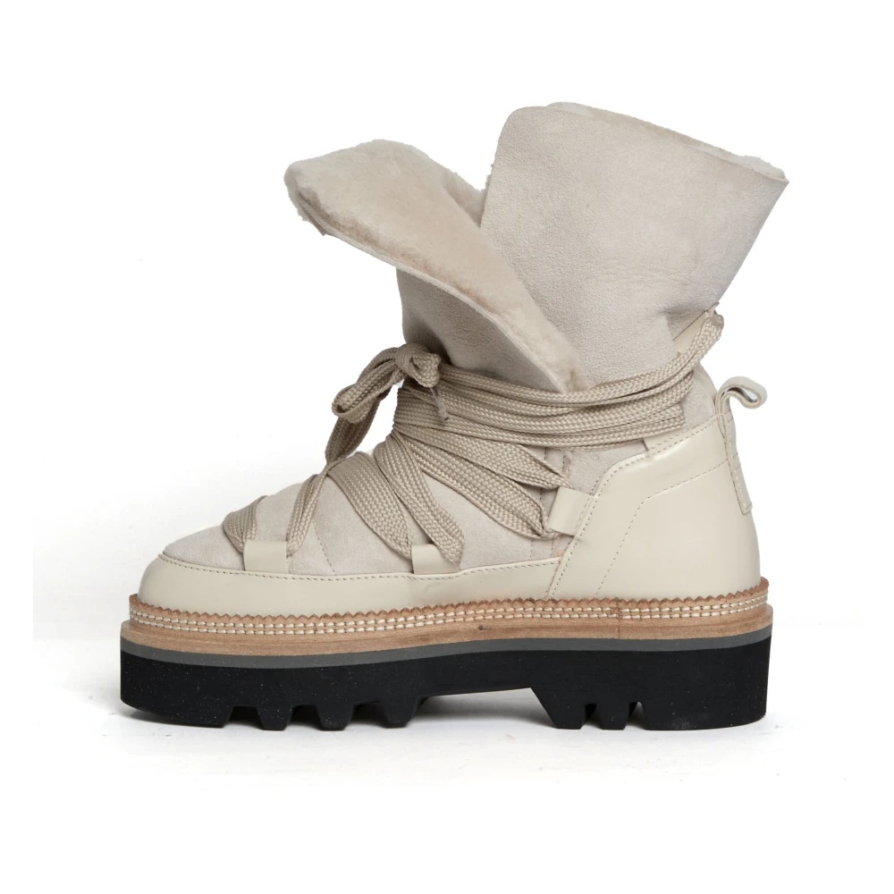 ミドルブーツ HOGAN Women Boots HXW6750FM40TQI0VBW BEIGE HOGAN BEIGE ANKLE BOOTS FOR WOMEN | miinto | REVERSIBLE