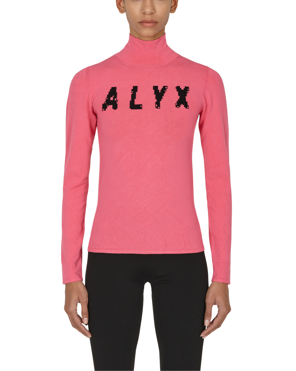 INTARSIA LOGO TURTLENECK - 2