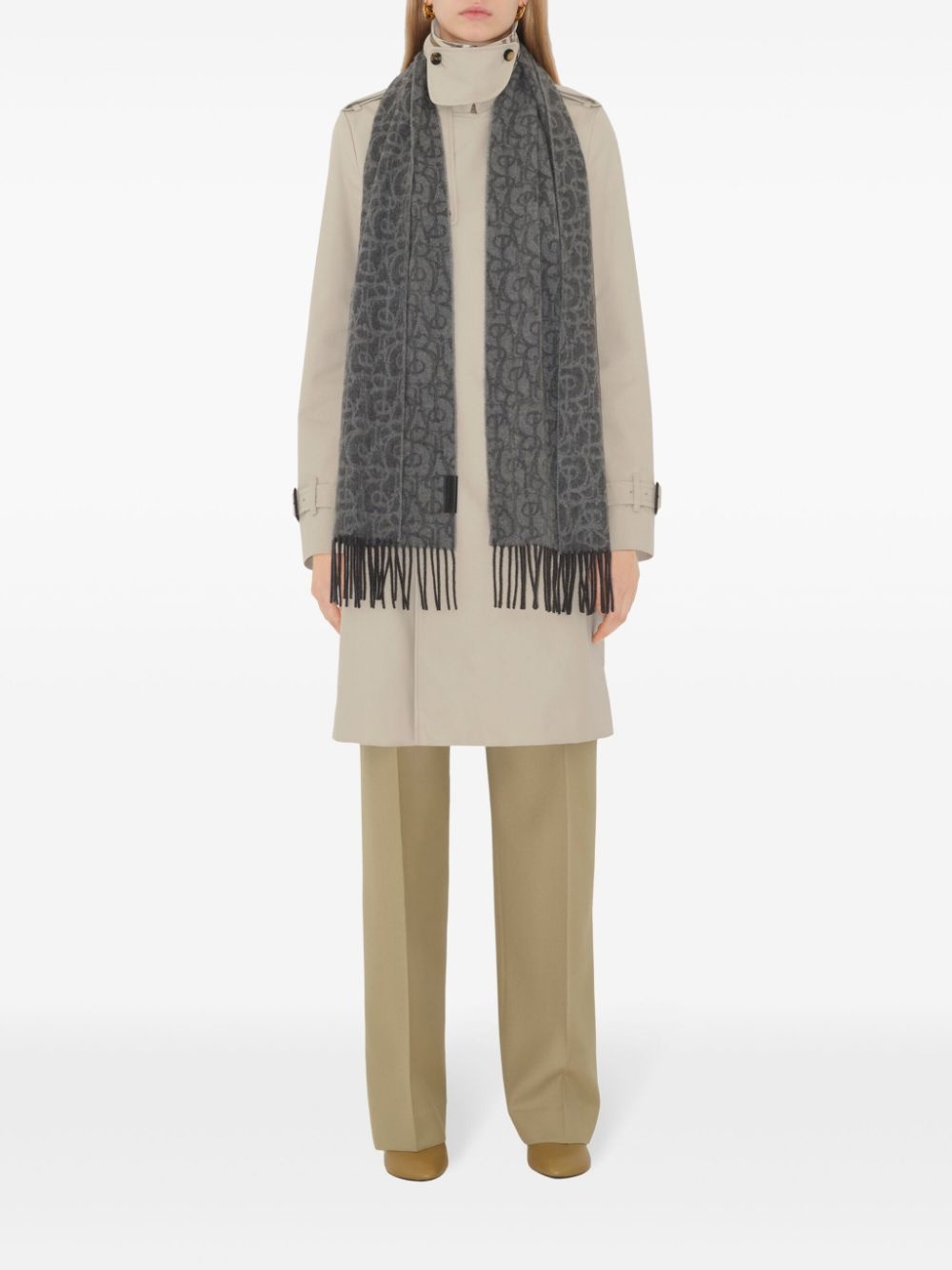 B Charm sashmere scarf - 4
