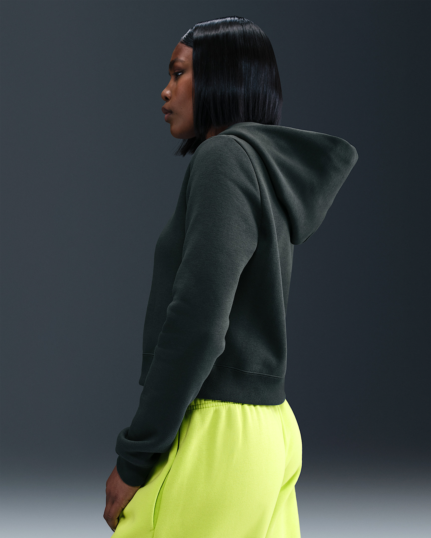 Nike Sportswear Phoenix Fleece Women's Shrunken Hoodie - 2