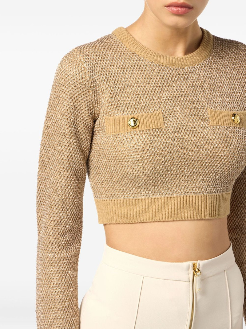 sequin-embellished sweater 5