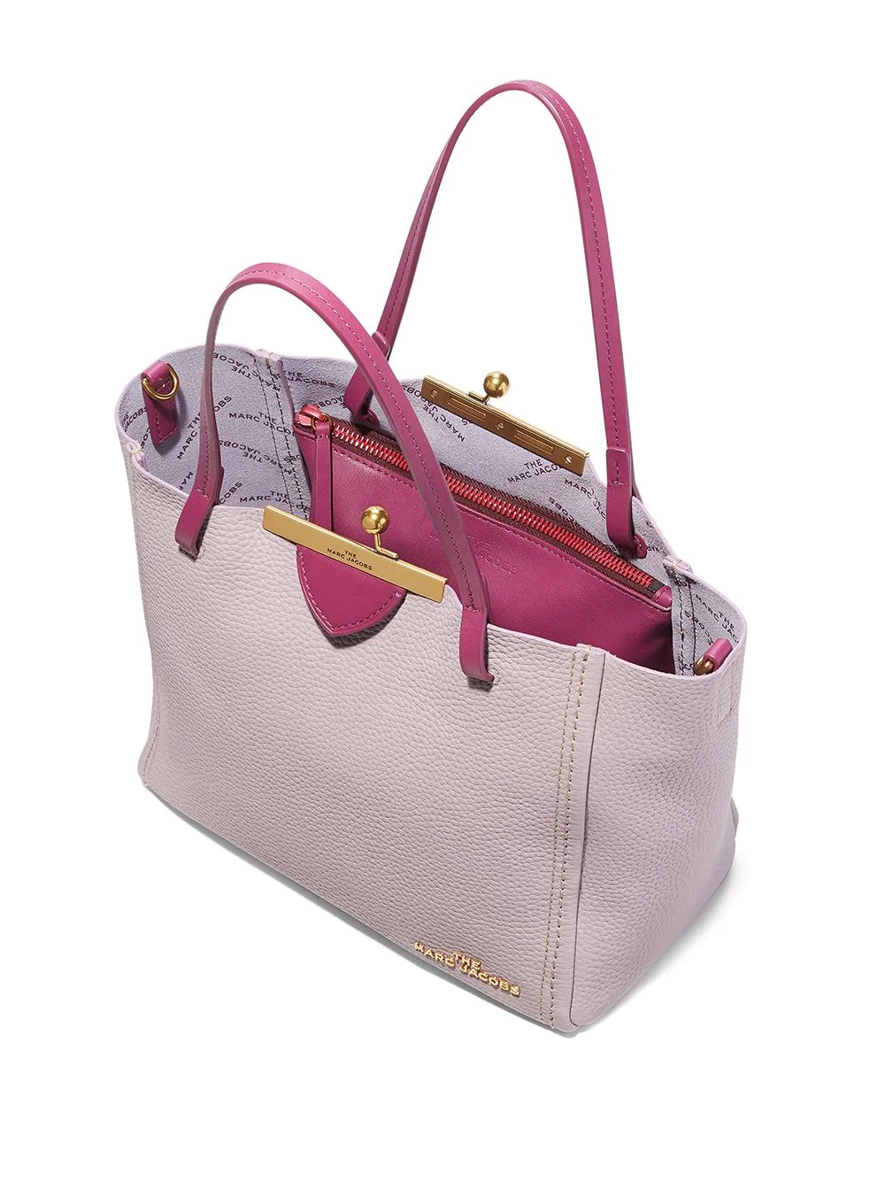 clasp tote bag - 3