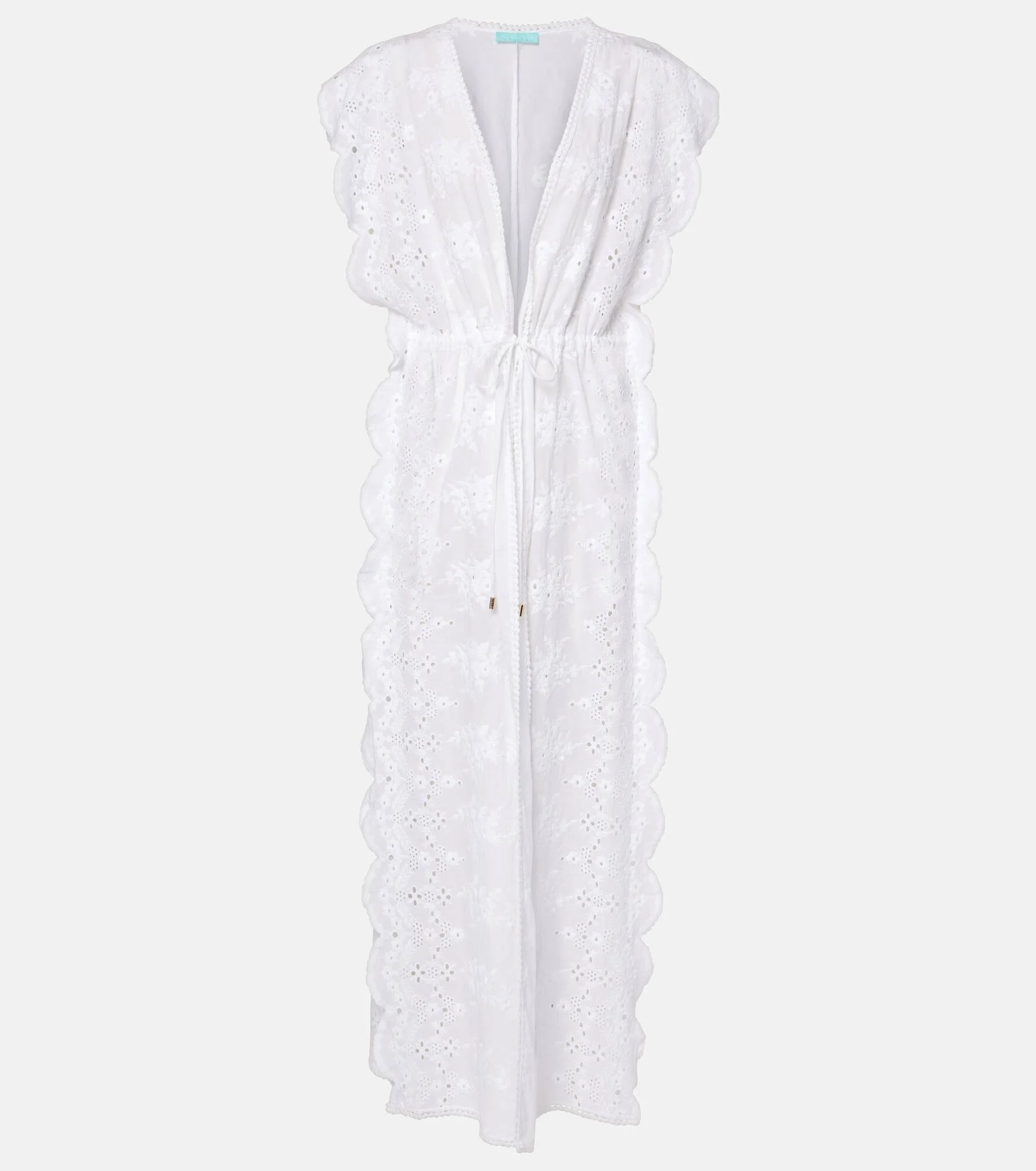 Talitha broderie anglaise cotton beach dress - 1