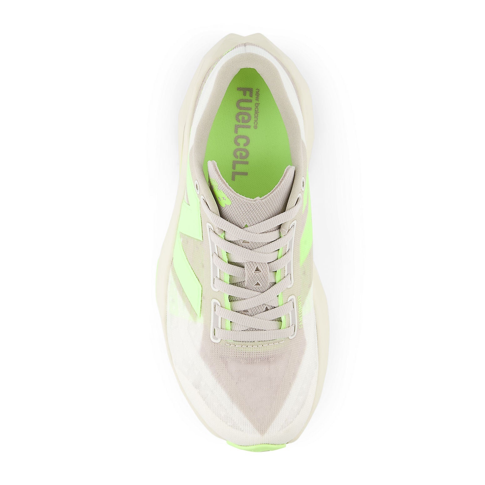 (WMNS) New Balance FuelCell Rebel V4 'Beige Green' WFCXLUM - 4