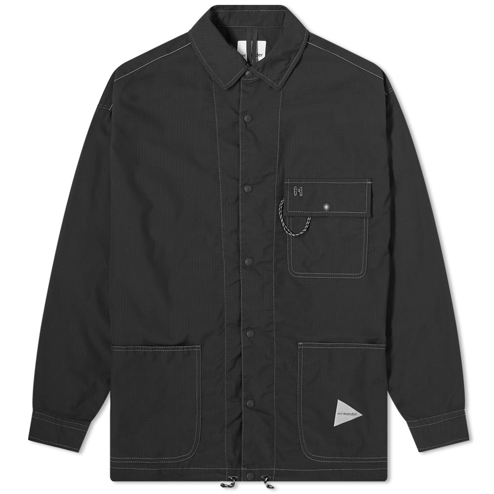 and wander Dry Ripstop Overshirt - 1