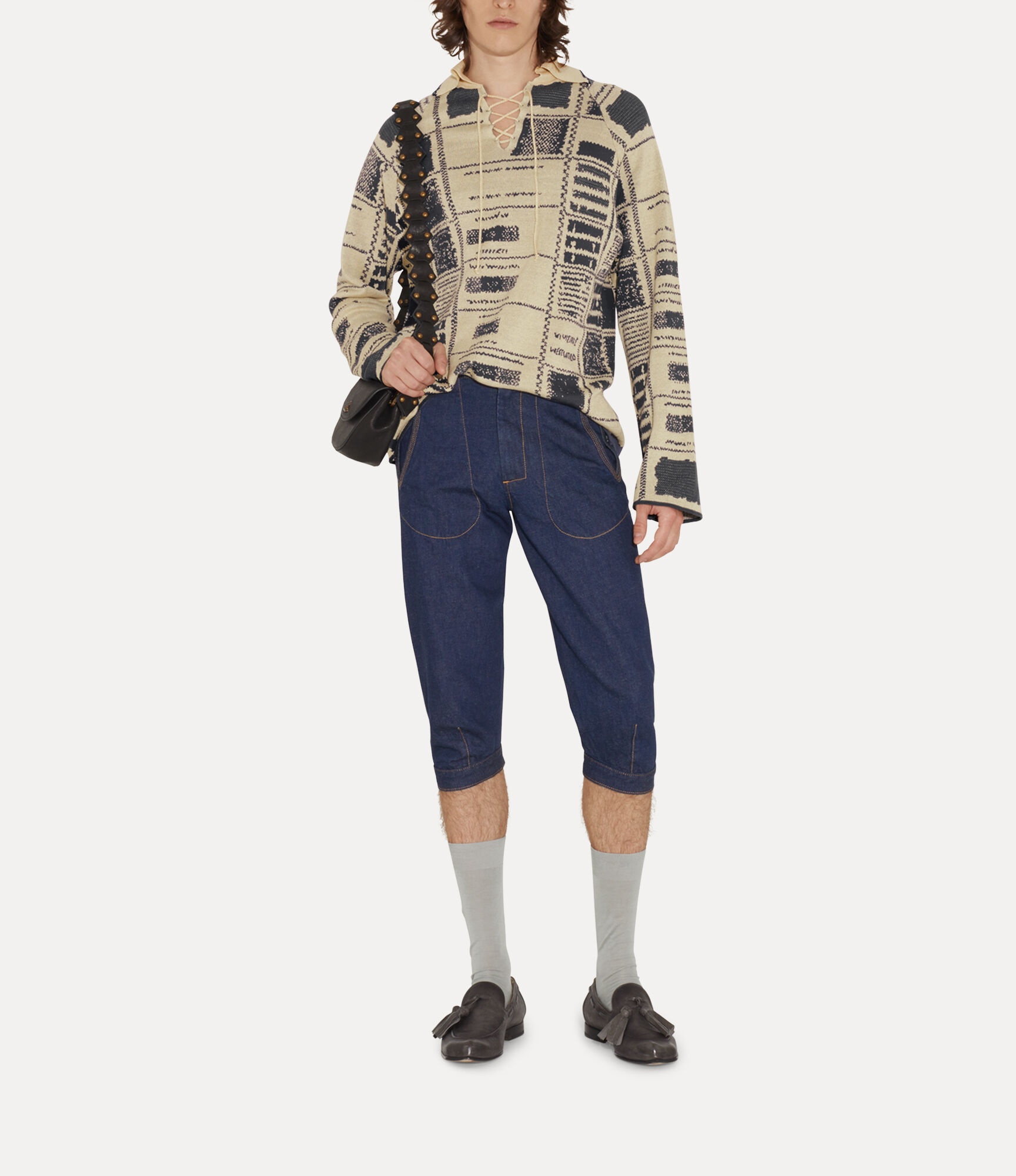 CHECKED POLO JUMPER - 3