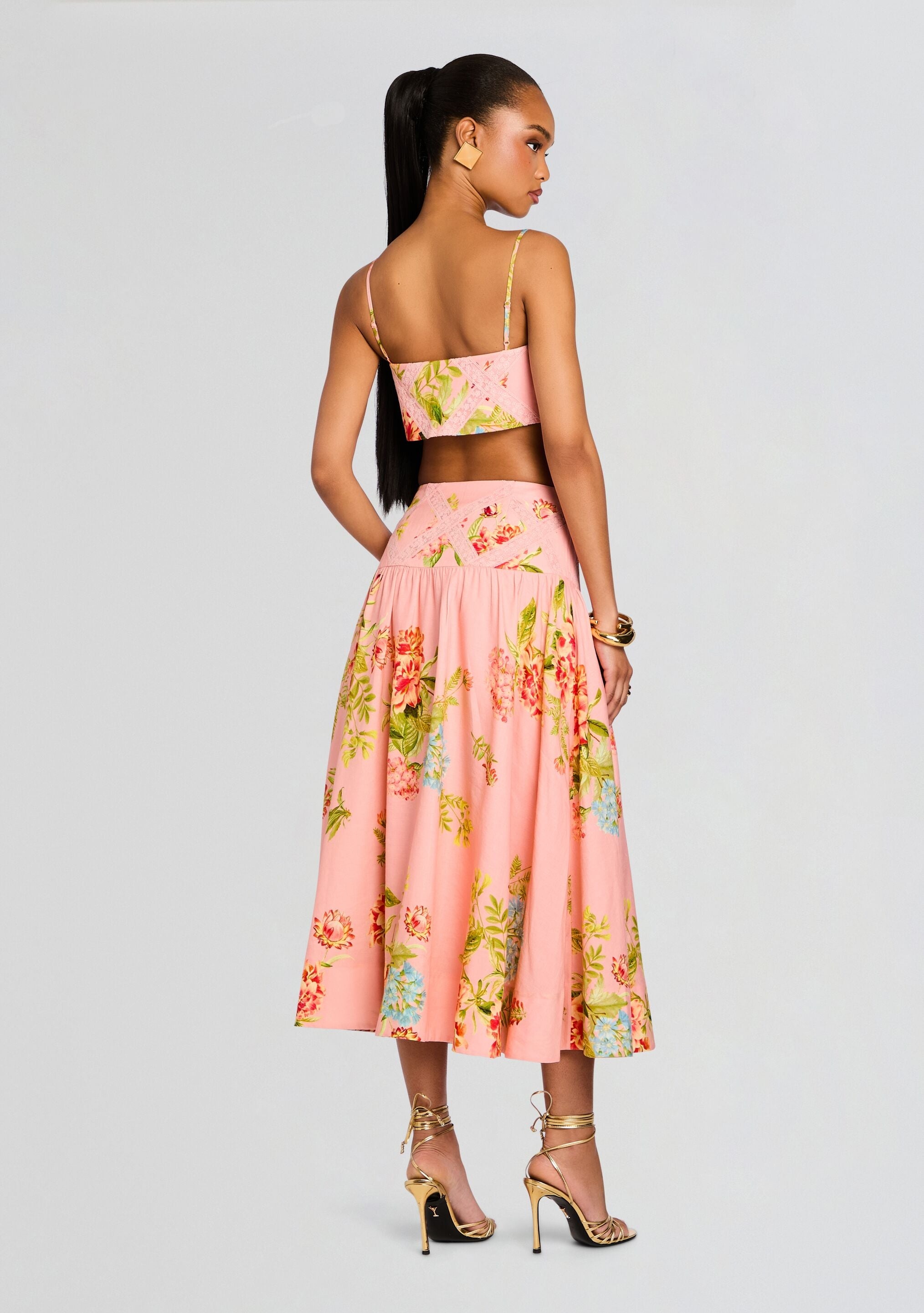 DHUN MIDI SKIRT - 4