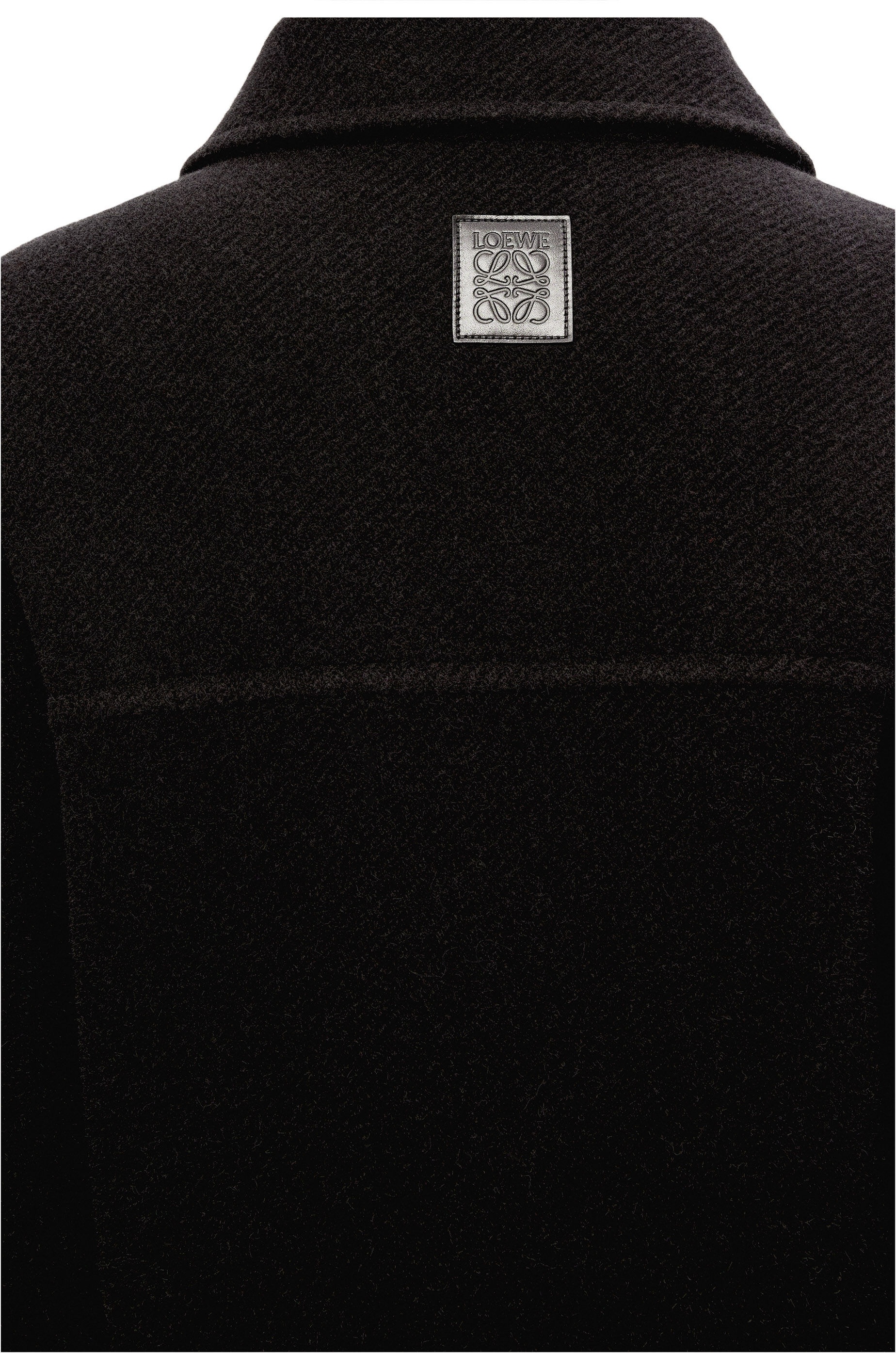 Oversize jacket in wool and alpaca - 5