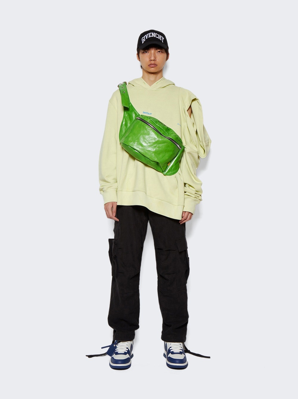 Two Hoods Hoodie Citrus Green - 2
