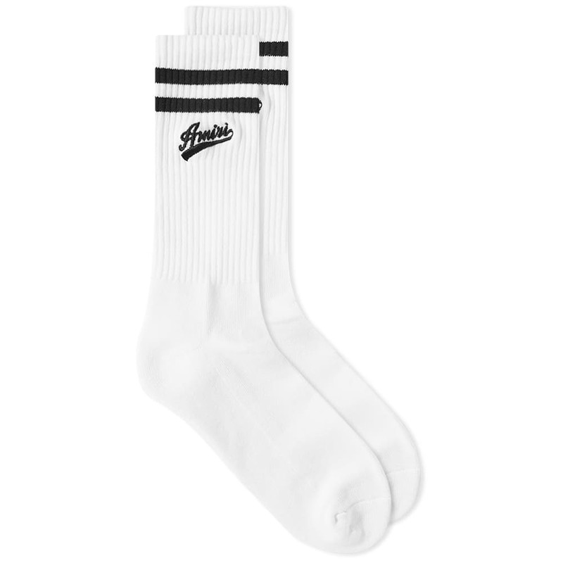 AMIRI Amiri Varsity Script Sock 1