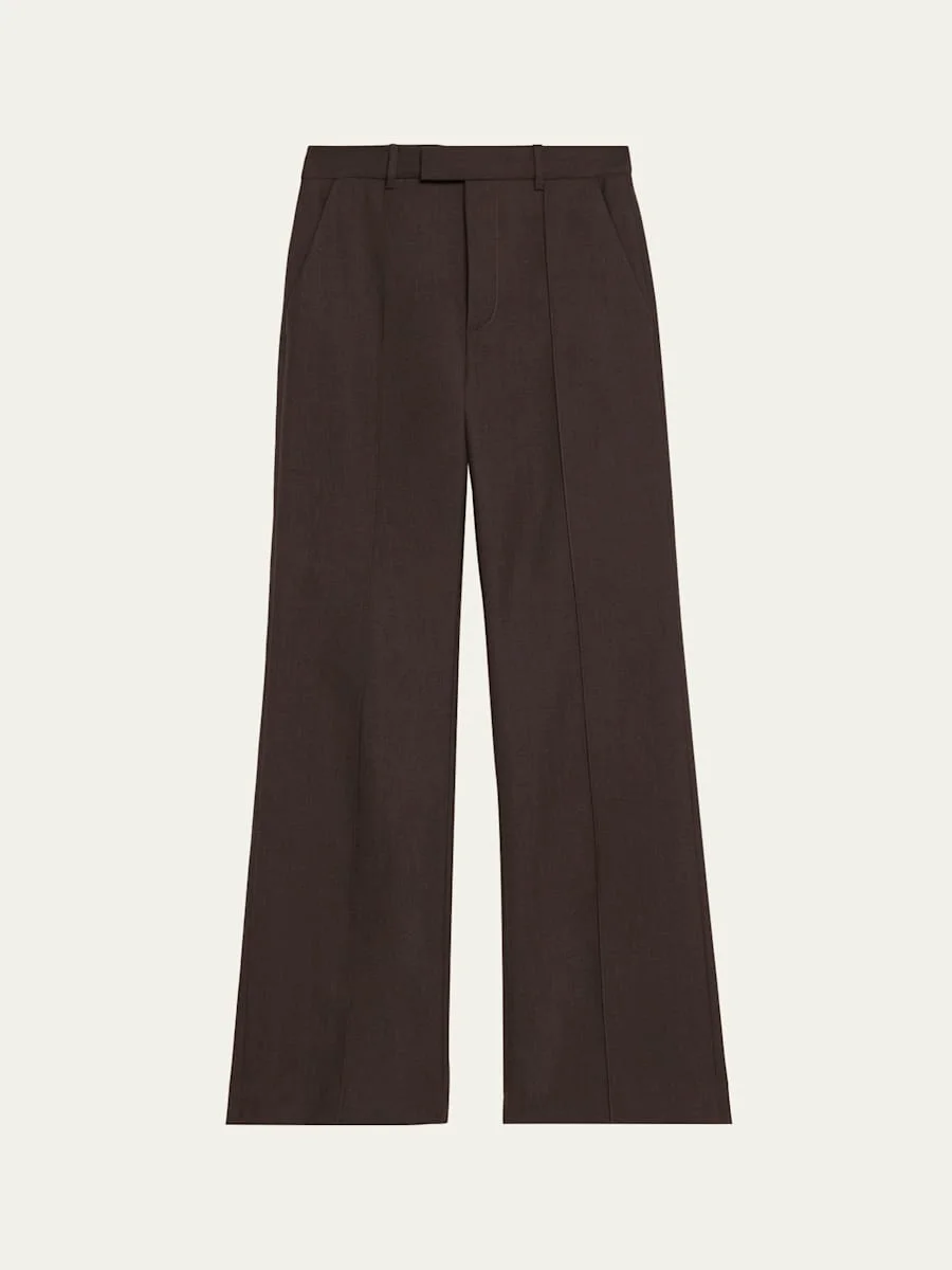 Etoile Virgin Wool Relaxed-Leg Pants - 1