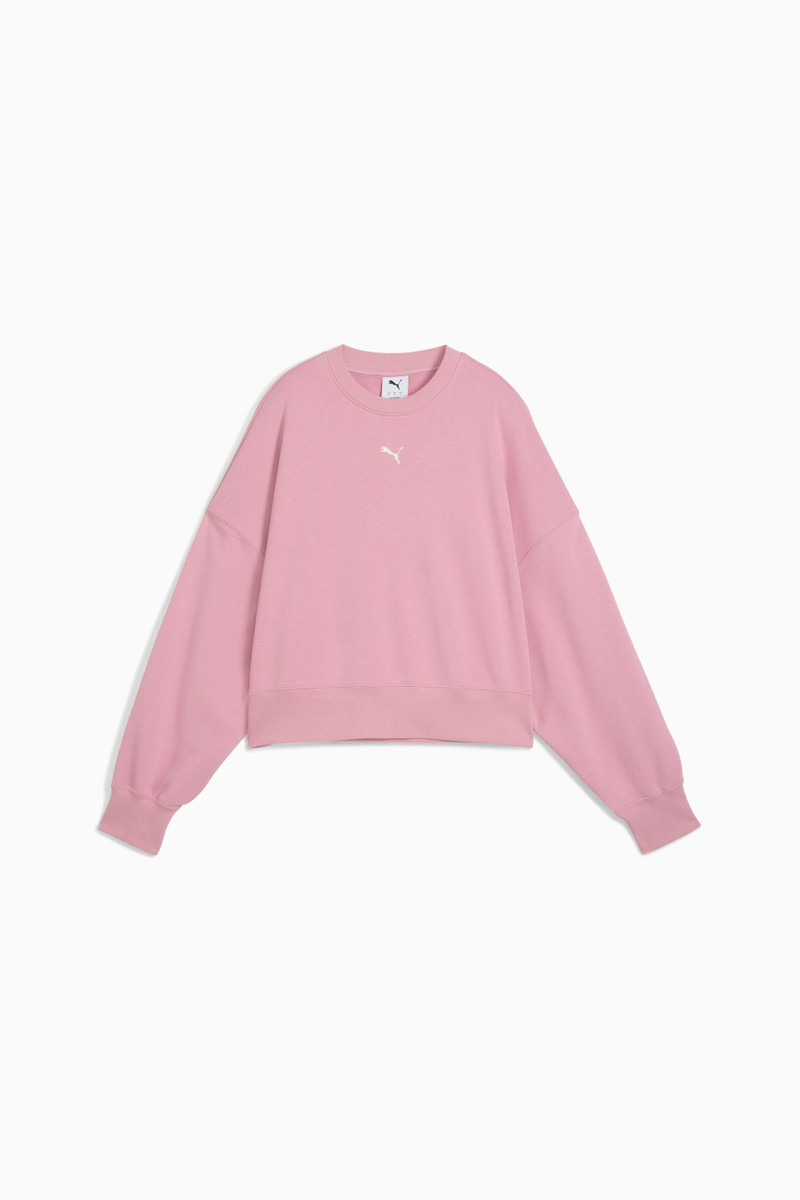Wardrobe Essentials Women's Oversized Crew Sweatshirt 1